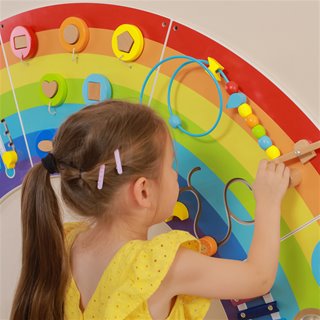 Wall activity panel - rainbow